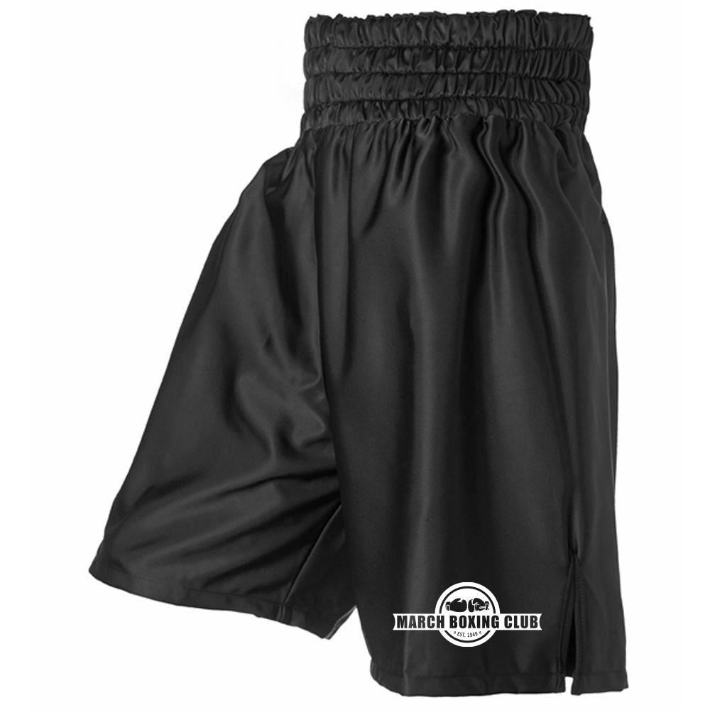 March Boxing Club Satin Boxing Shorts