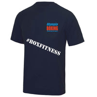 Thumbnail for Olympia Boxing Poly T-Shirt #Boxfitness