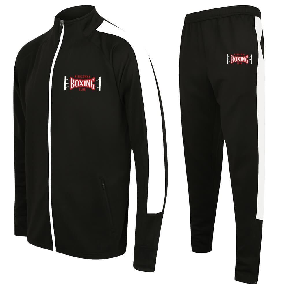 Kingsway Boxing Club Slim Fit Poly Tracksuit