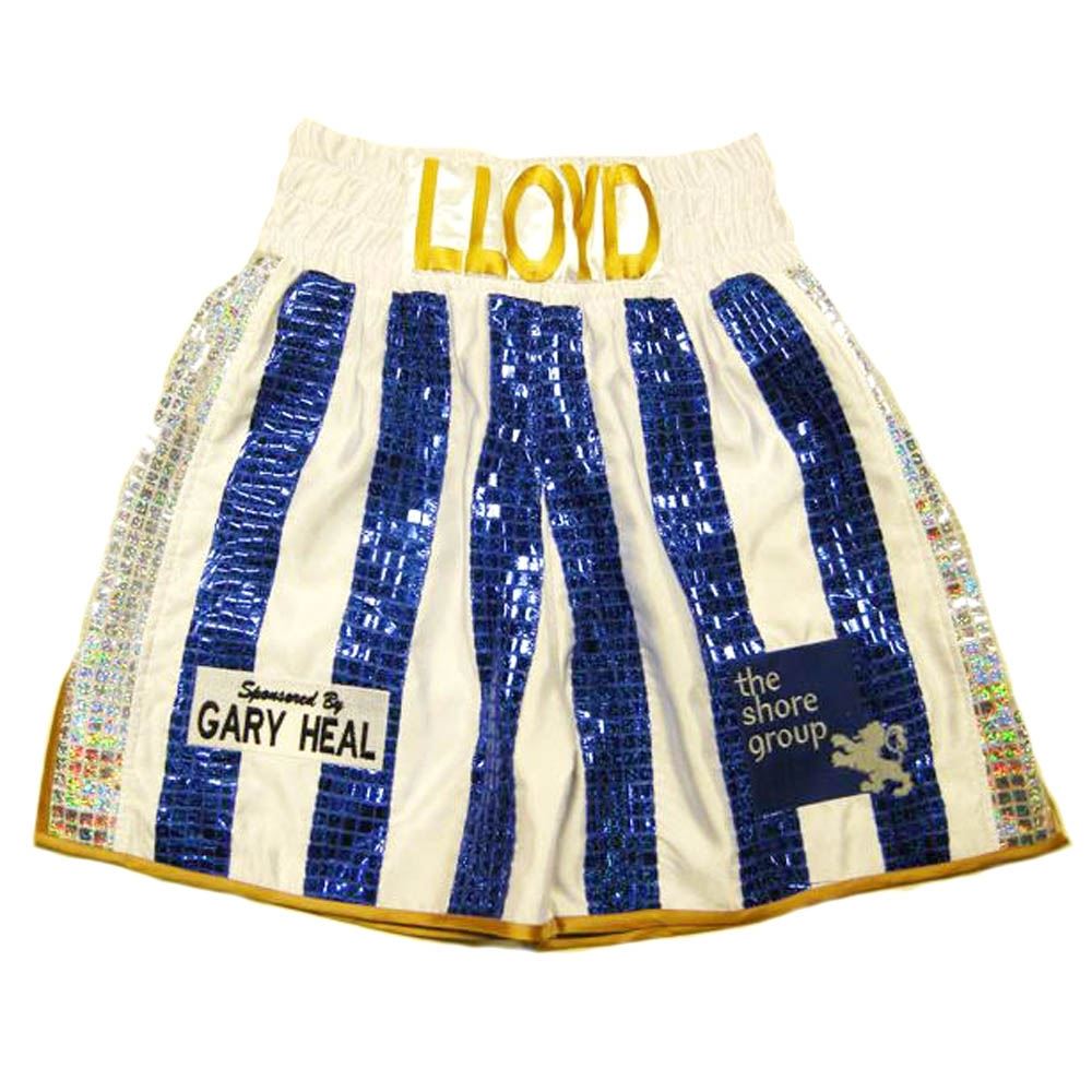 Custom Made Striped Boxing Shorts