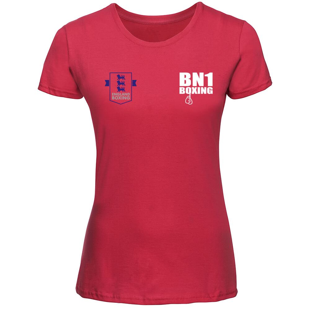 BN1 Boxing Womens Slim T-Shirt