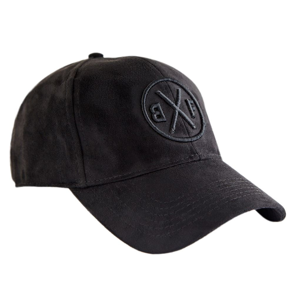 Bxf Faux Suede 6-Panel Baseball Cap