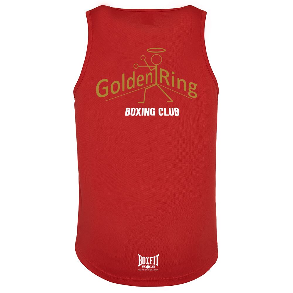 Golden Ring Boxing Club Vest