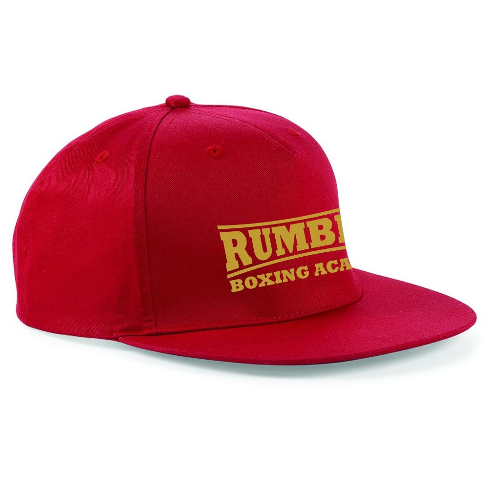 Rumbles Boxing Club Snapback Cap Red