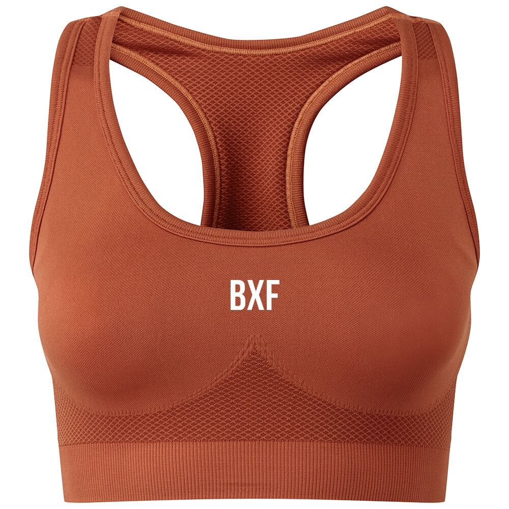 Bxf Womens Seamless Sculpt Solid Colour Bra