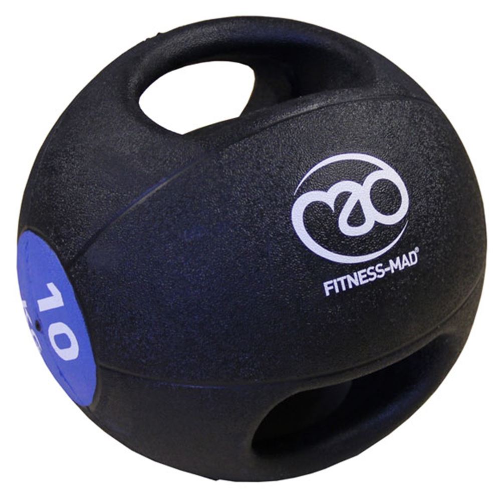 Fitness Mad Double Grip Medicine Ball