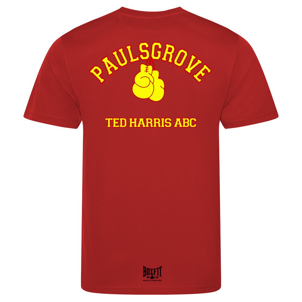 PAULSGROVE & TED HARRIS ABC POLY T-SHIRT