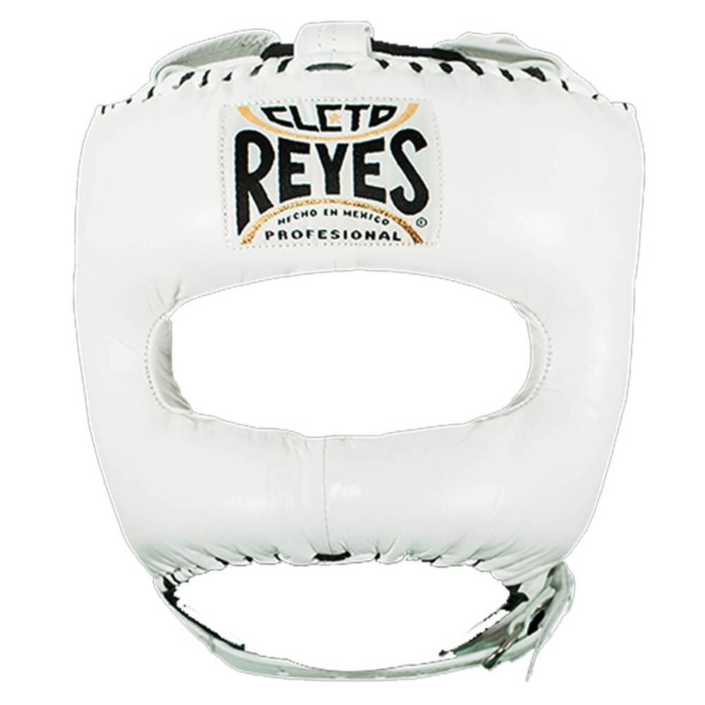 Cleto Reyes Headguard With Nylon Pointed Bar White White