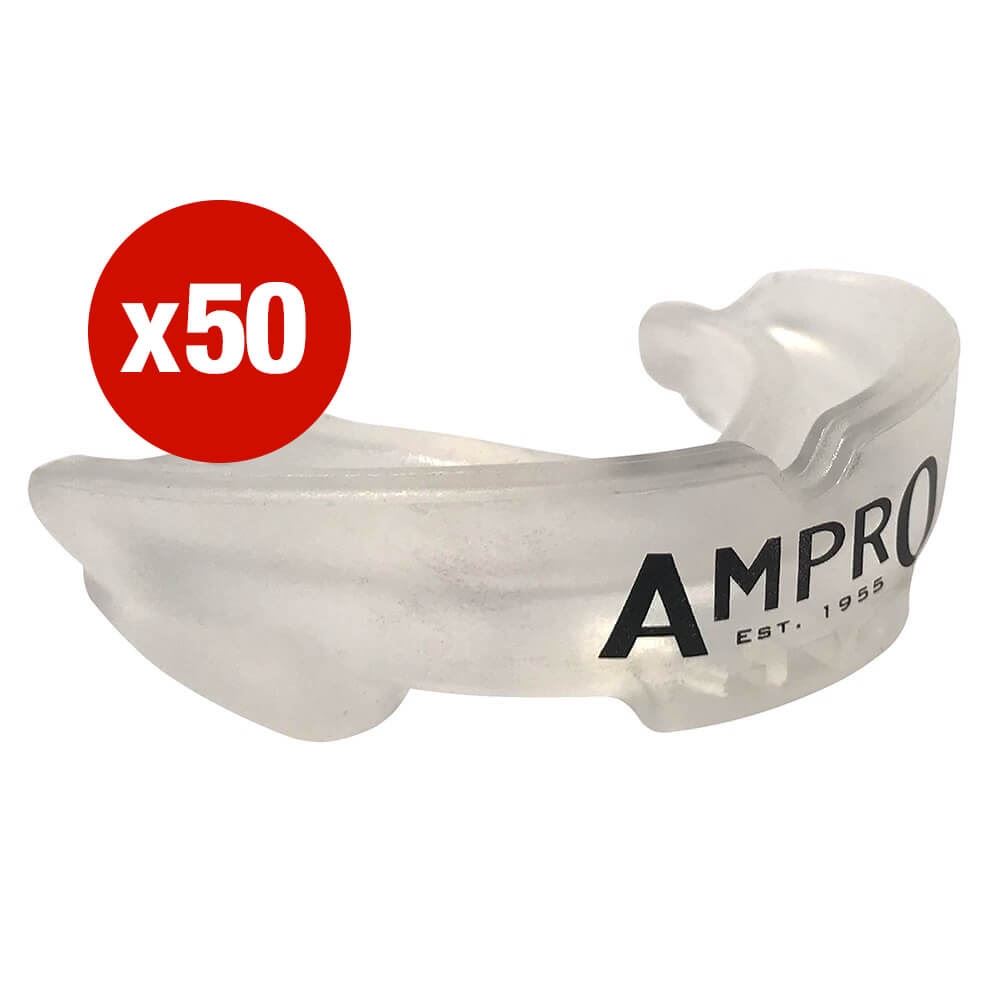 Multi-Buy - 50 X Ampro Impact Gel Mouthguard