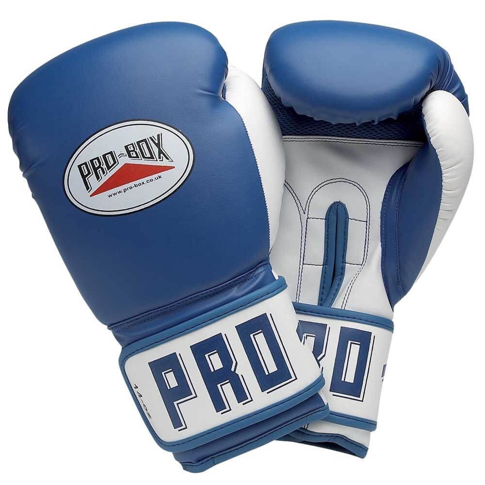 Pro Box Club Essential Pu Training Gloves Blue