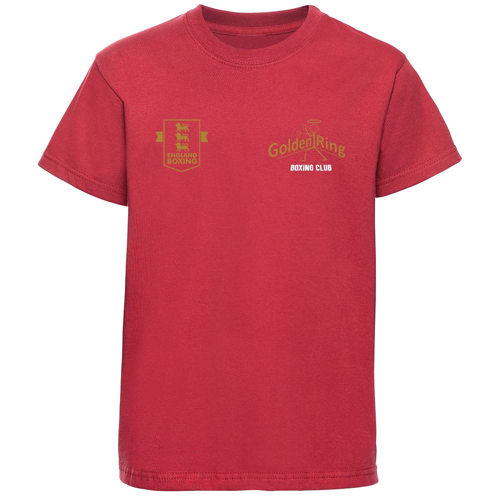 Golden Ring Boxing Club Kids Cotton T-Shirt