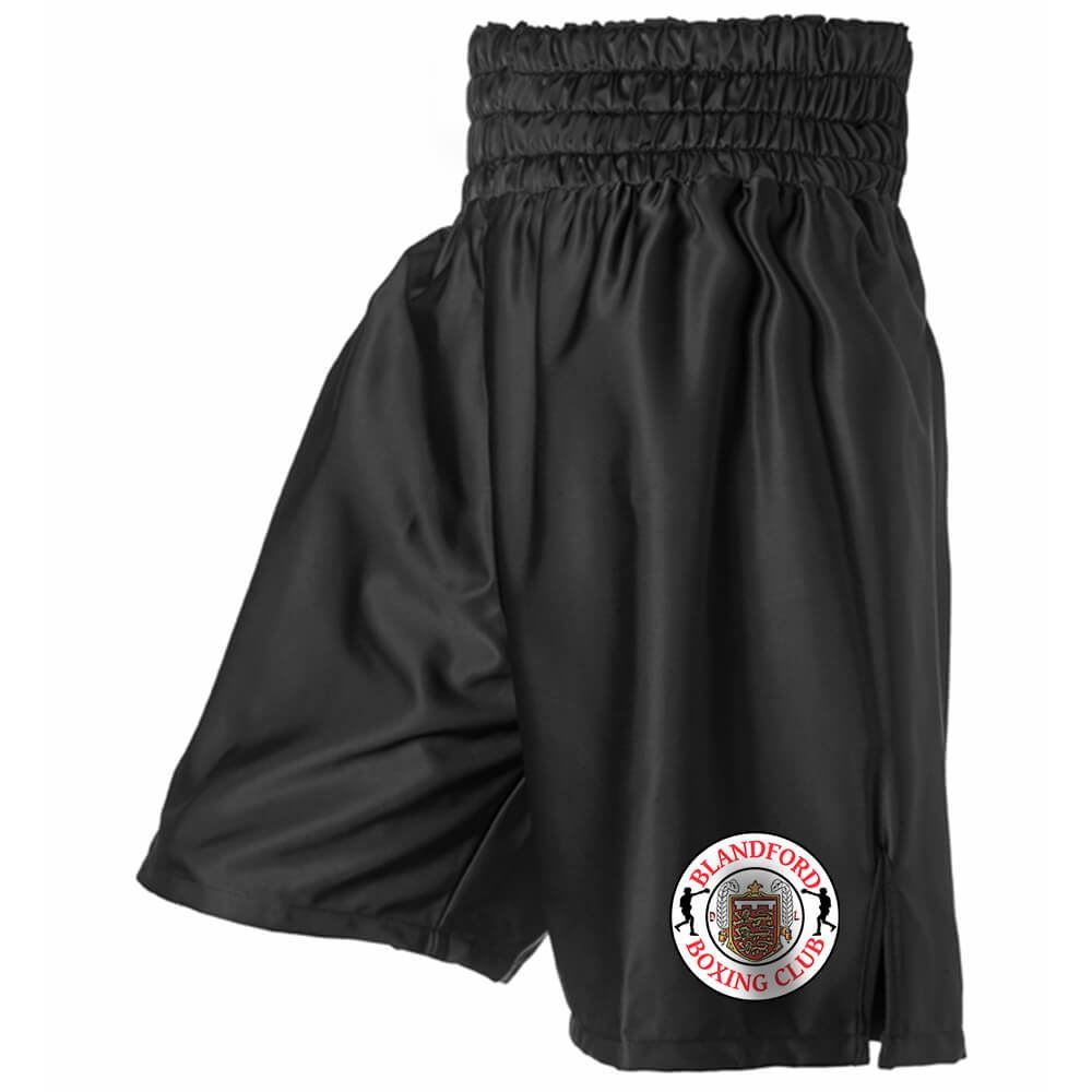 Blandford Boxing Club Satin Boxing Shorts