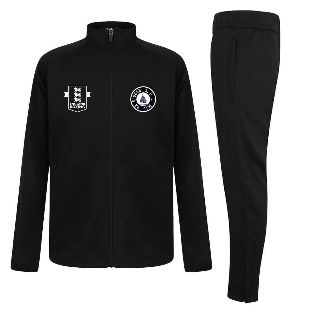 Slough Abc Kids Slim Fit Poly Tracksuit