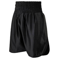 Thumbnail for Benn Black Satin And Snakeskin Boxing Shorts