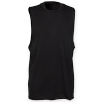 Thumbnail for Boxfit High Neck Slash Armhole Vest