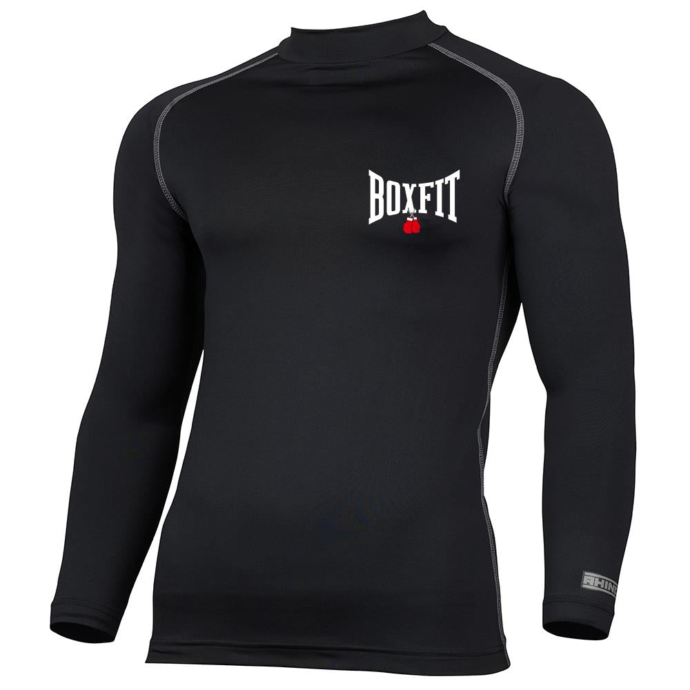 Boxfit Rhino Small Logo Long Sleeve Base Layer