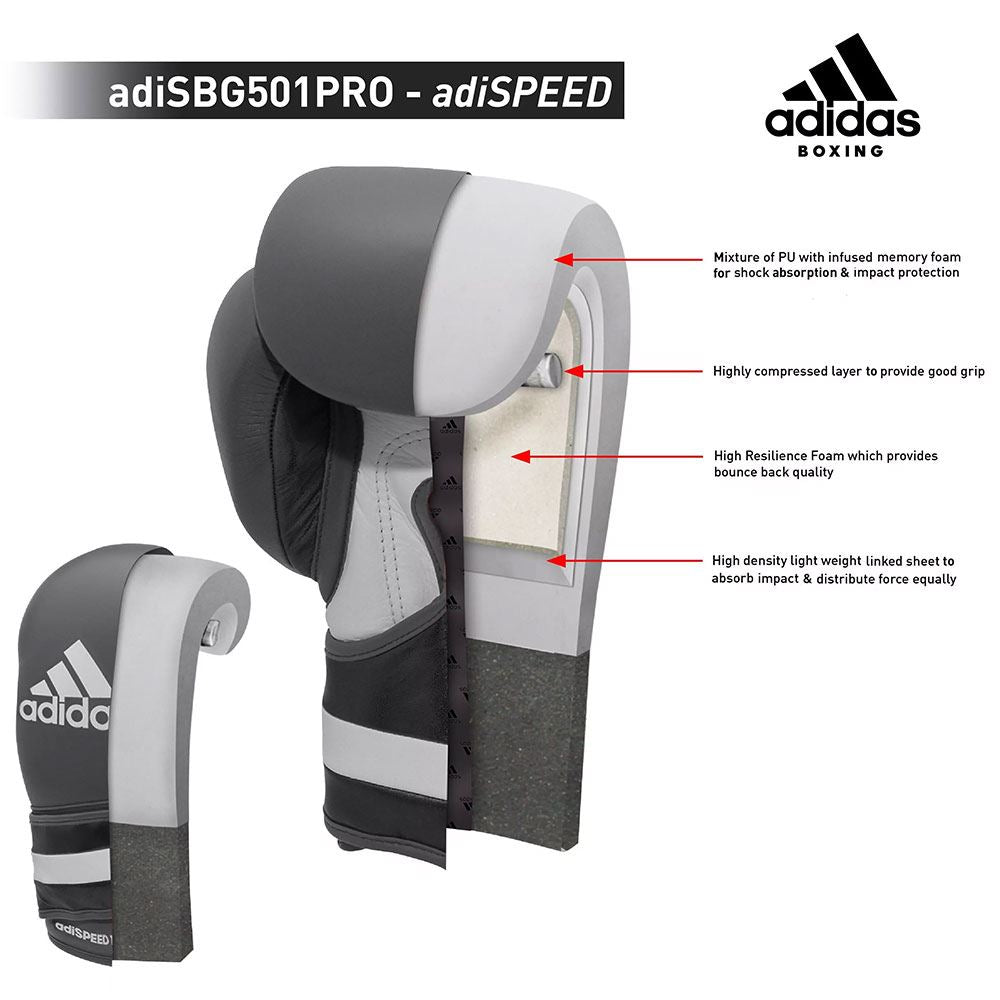 Adidas Adispeed Pro Boxing Gloves