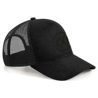 Thumbnail for Bxf Suede Trucker Cap Black