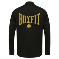 Thumbnail for LBM League Boxing Southend Slim Fit Tracksuit Black/Grey XXLarge