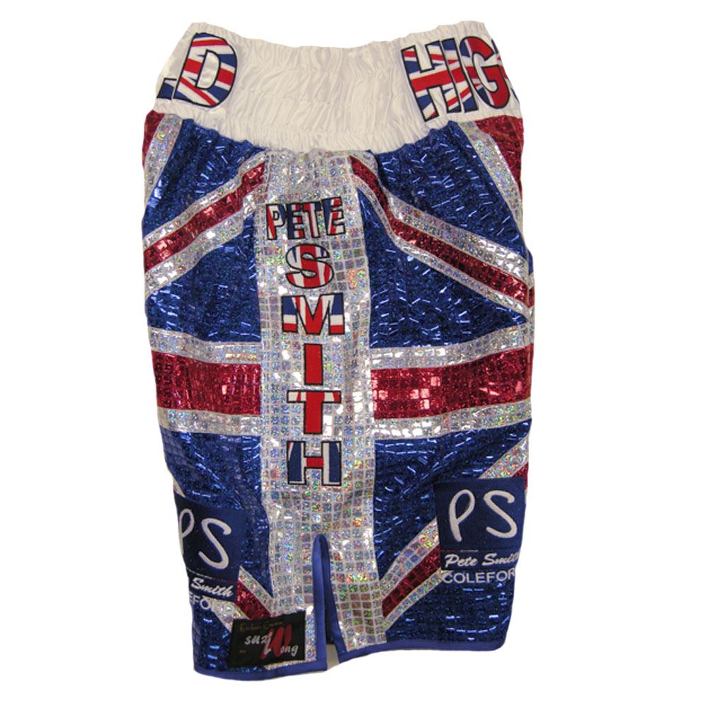 Custom Made Union Jack Boxing Shorts