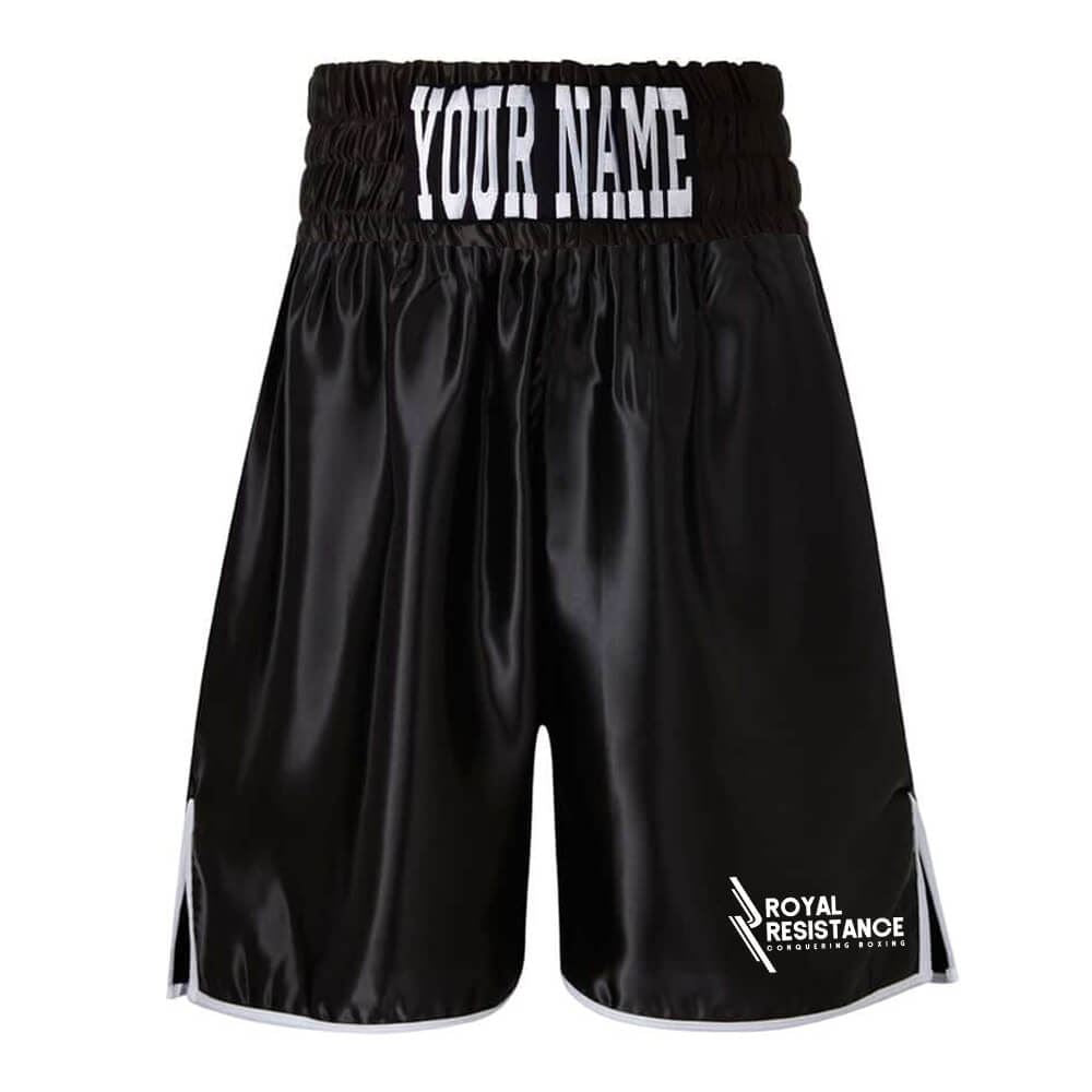 Royal Resistance Satin Boxing Shorts