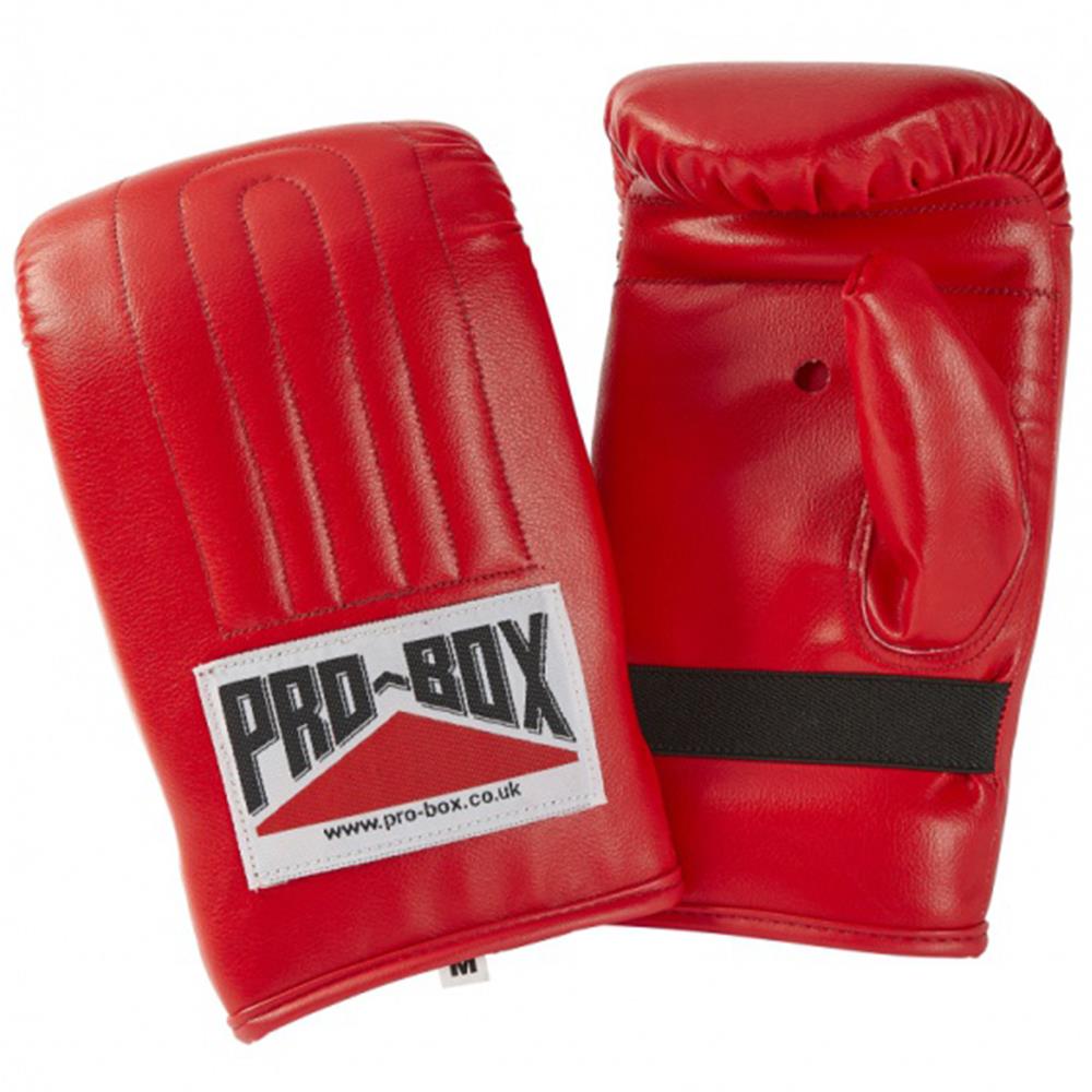 Pro Box Pre-Shaped Pu Bag Mitt