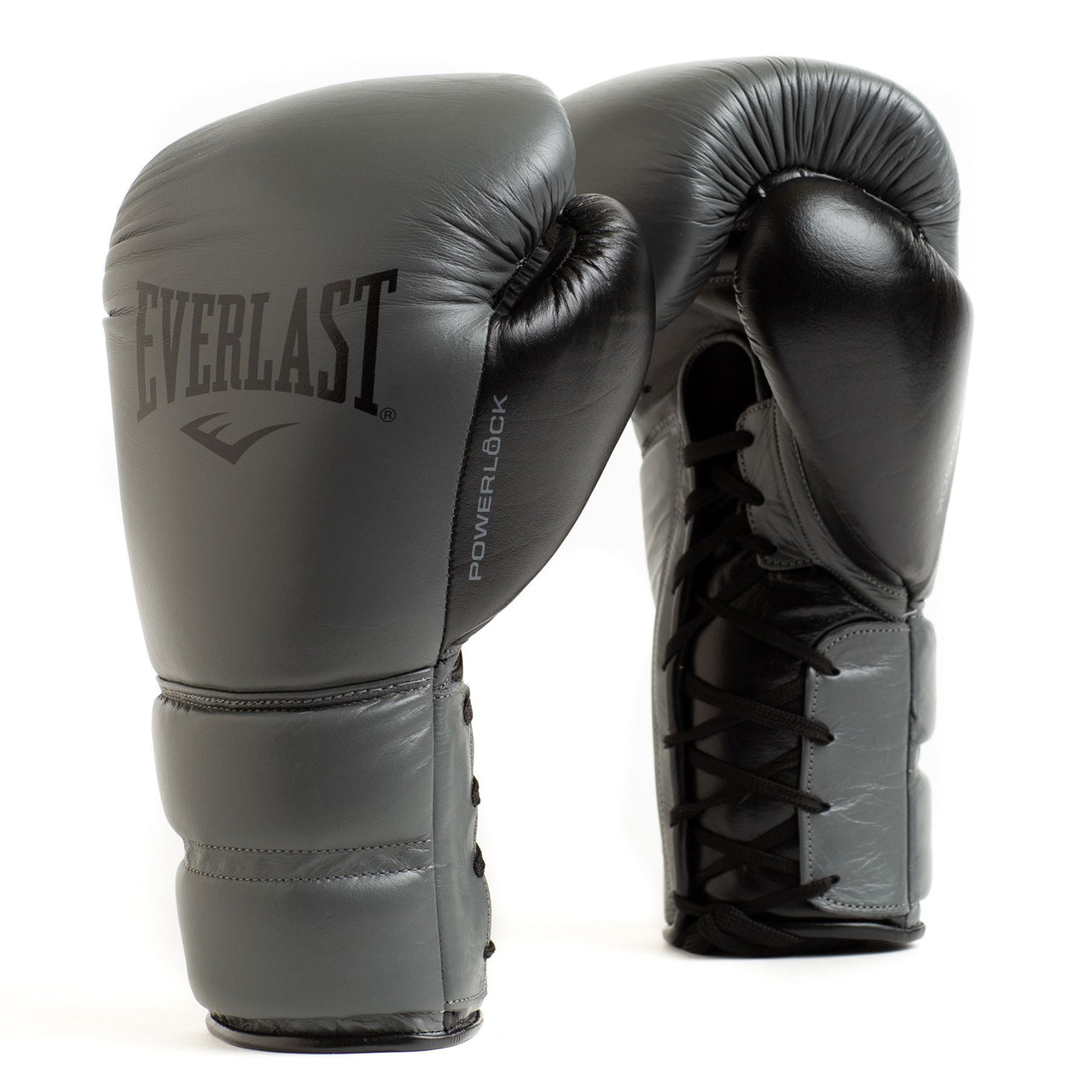 Everlast Powerlock 2 Pro Laced Leather Training Gloves