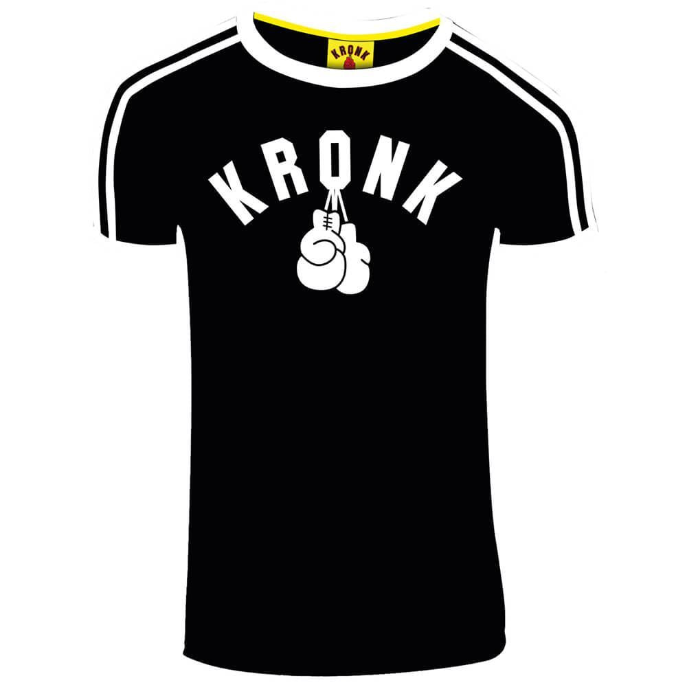 Kronk One Colour Gloves Applique Slim Fit T-Shirt