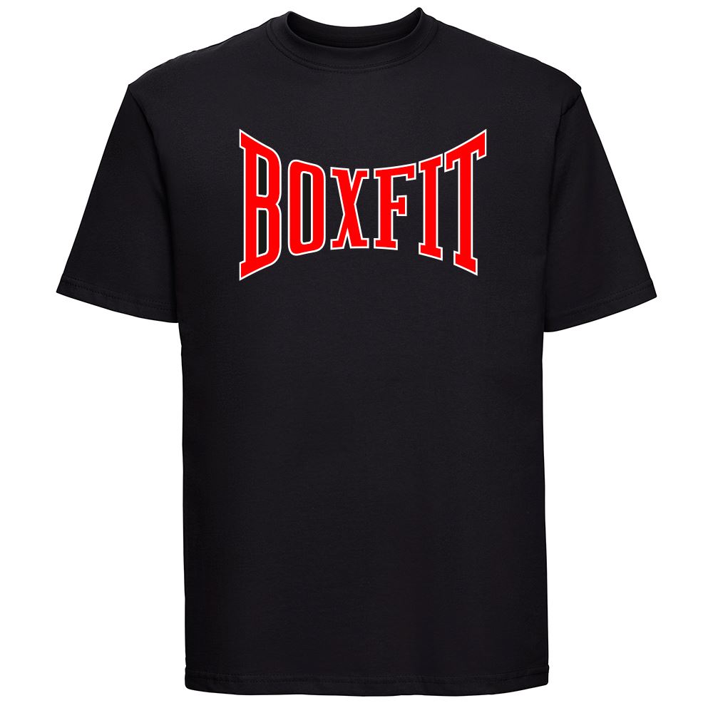 Boxfit The Fight Was Fixed Slogan T-shirt