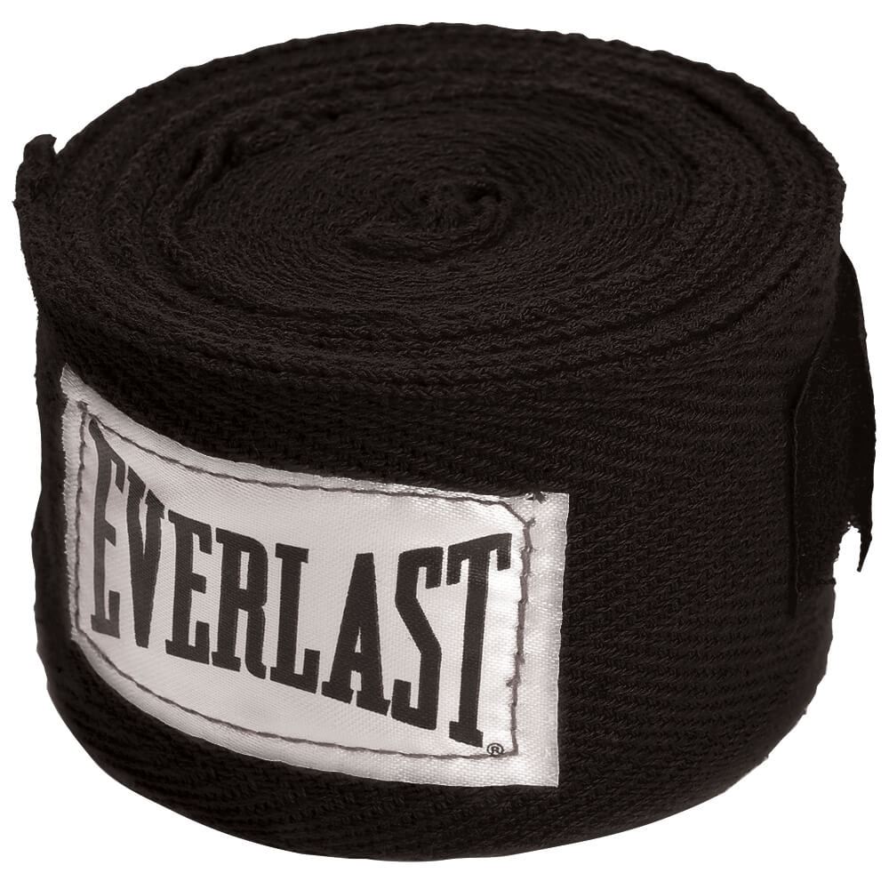 Everlast 4.5M 180" Handwraps Black 180"