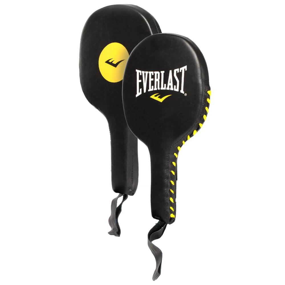 Everlast Leather Punch Paddles Black