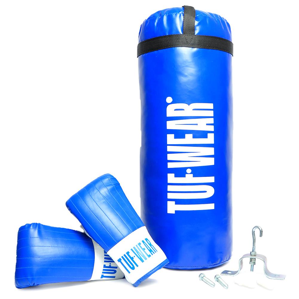 Tuf Wear Junior 2Ft Punchbag Kit With Gloves