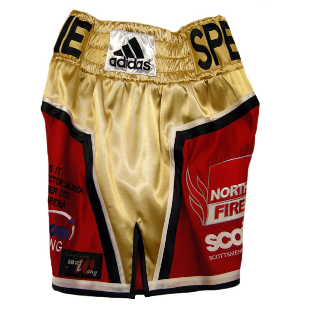 Custom Made Satin Two Tone Boxing Shorts