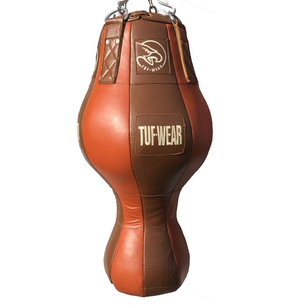 Tuf Wear Classic Leather Uppercut Spring Bag Brown