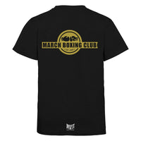 Thumbnail for March Boxing Club Kids Cotton T-Shirt Gold Logo