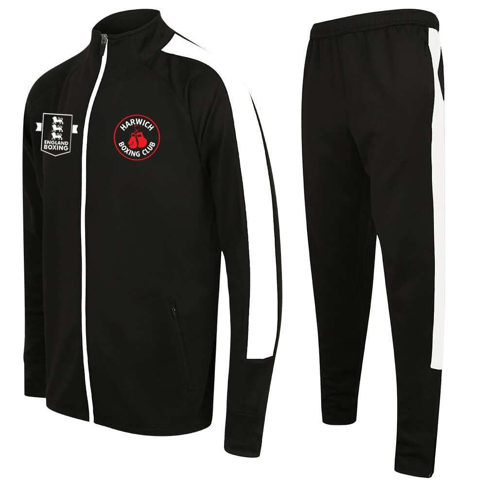 Harwich Boxing Club Slim Fit Poly Tracksuit