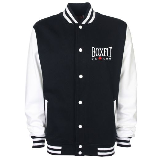 Boxfit Branded Varsity Jacket