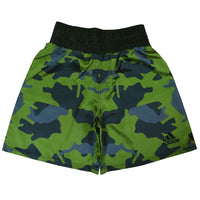 Thumbnail for Adidas Camo Satin Boxing Shorts