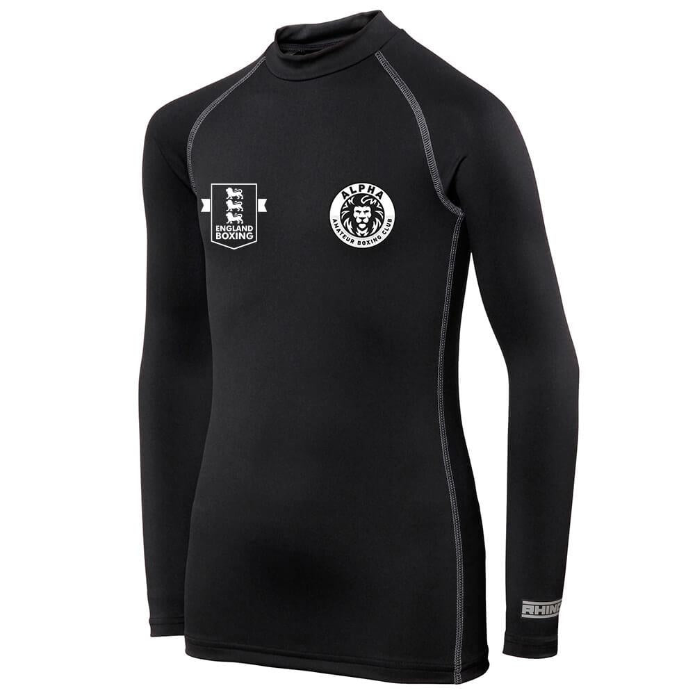 Alpha Boxing Club Kids Embroidered L/S Base Layer