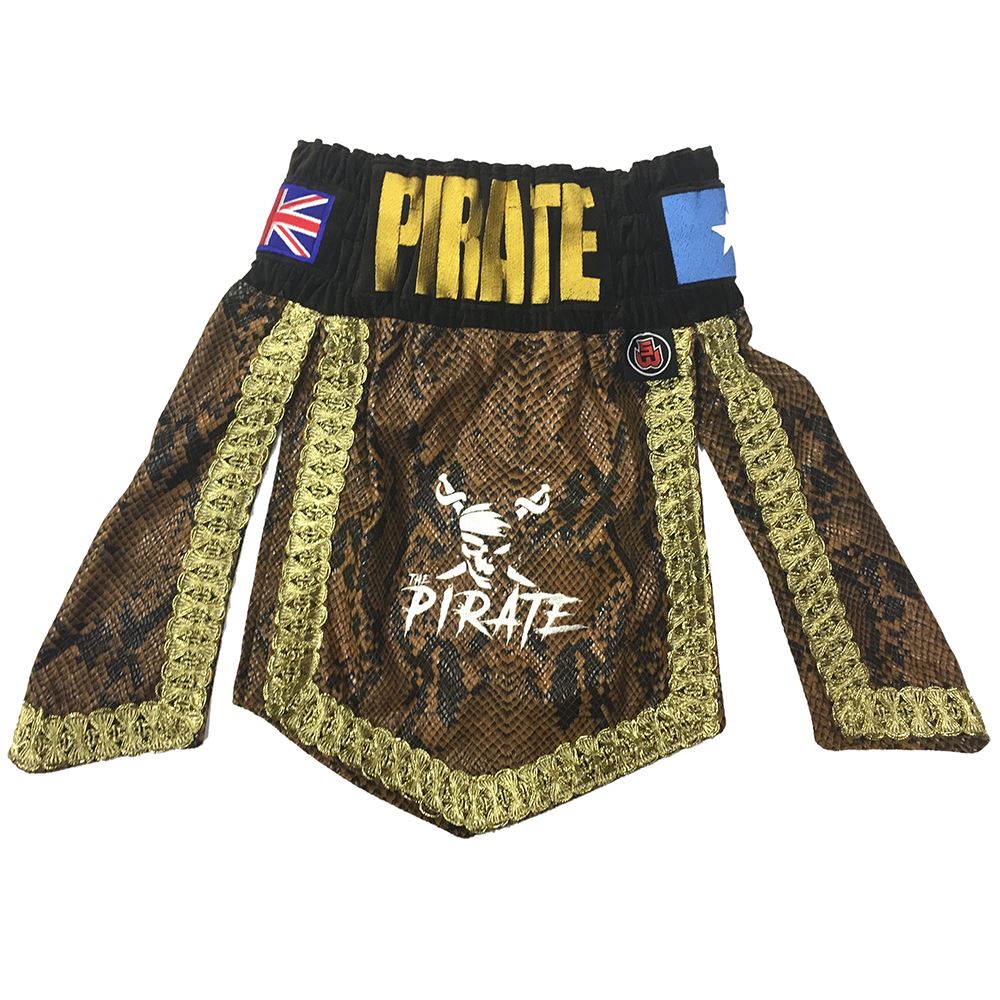 Custom Made Boxing Shorts Fuad Pirate