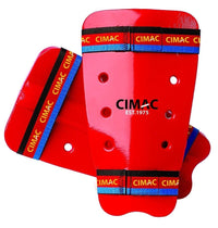 Thumbnail for Cimac Dipped Foam Shin Guards - Red