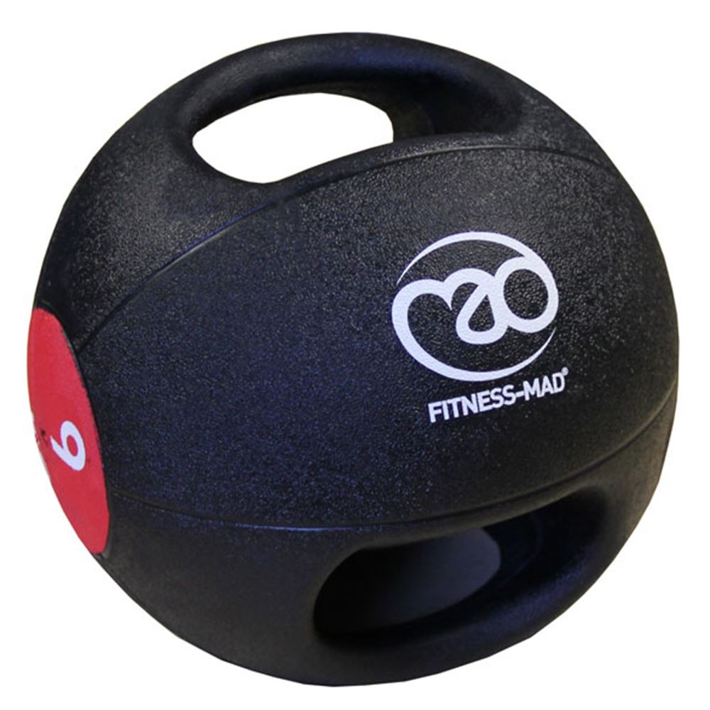 Fitness Mad Double Grip Medicine Ball