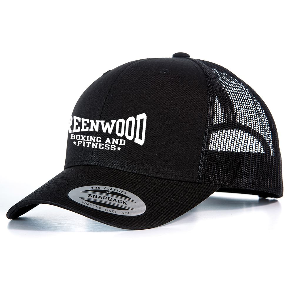 Greenwood Boxing Trucker Cap Black