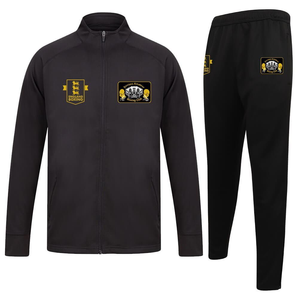 Devizes Abc Slim Fit Poly Tracksuit