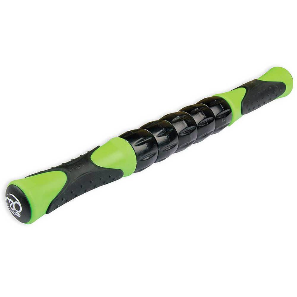 Fitness Mad Rolling Massage Stick Black/Lime Green