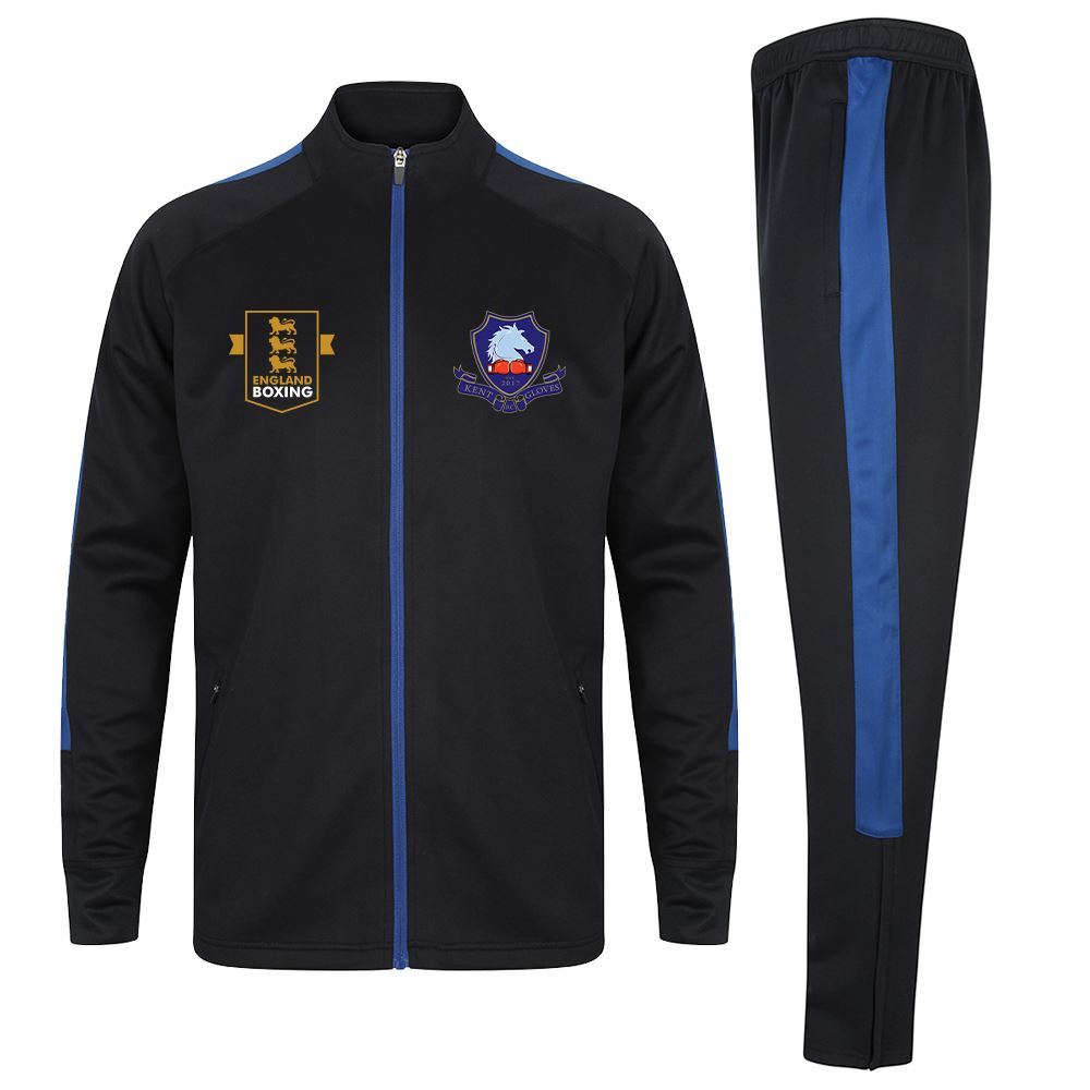 Kent Gloves Slim Fit Poly Tracksuit