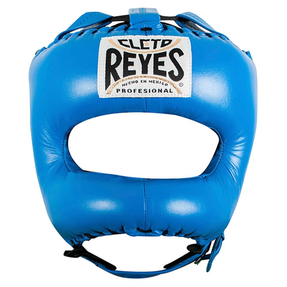 Cleto Reyes Headguard With Nylon Pointed Bar Blue Blue