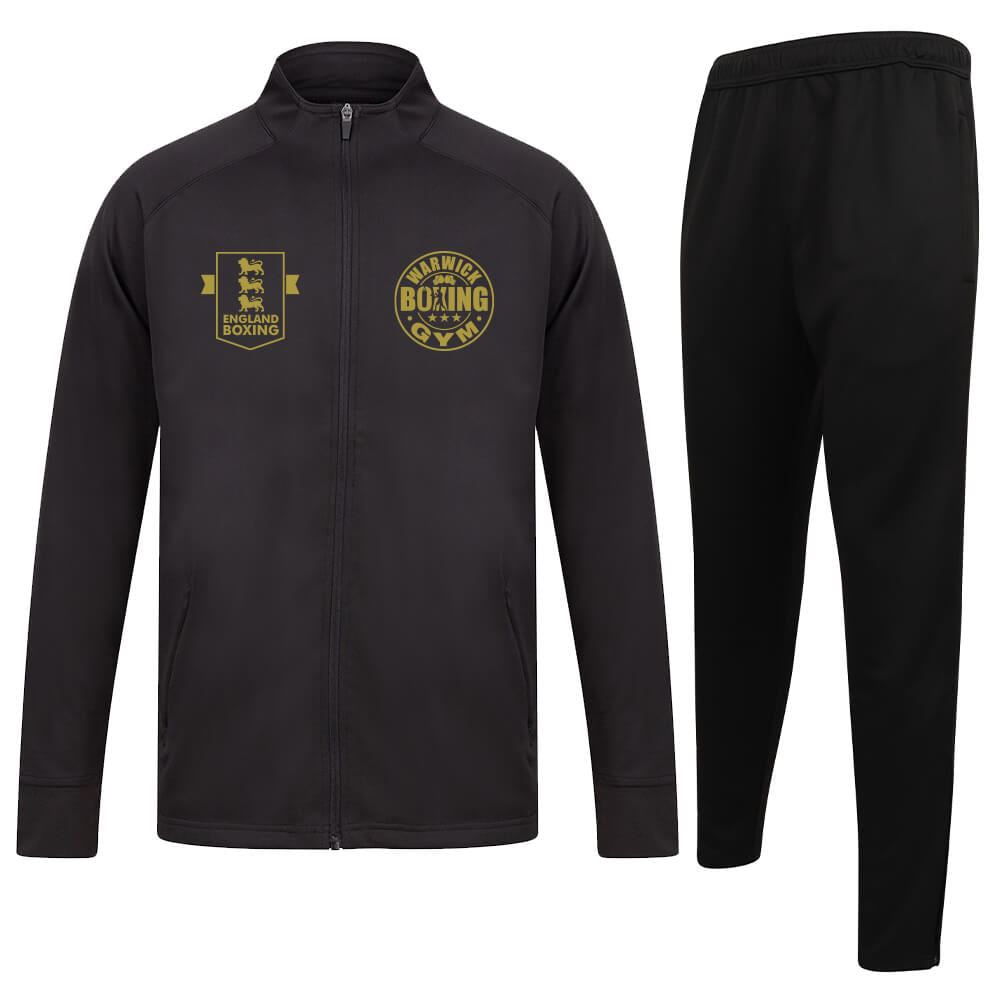 Warwick Boxing Gym Slim Fit Poly Tracksuit