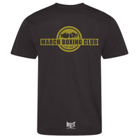 Thumbnail for March Boxing Club Kids Poly T-Shirt Gold Logo