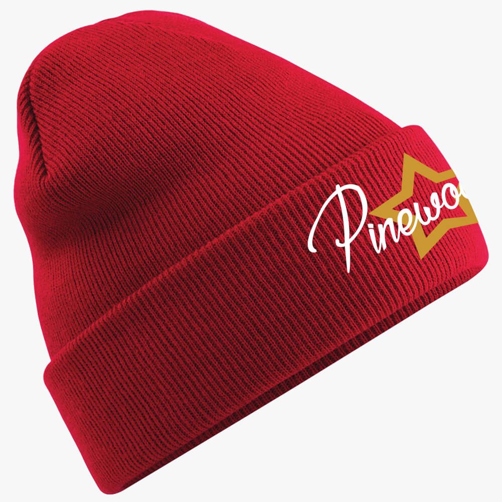 Pinewood Abc Beanie Red